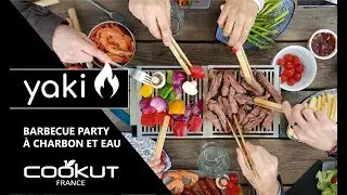 Un barbecue de table portable et mobile &agrave; charbon facile &agrave; transporter - YAKI by Cookut