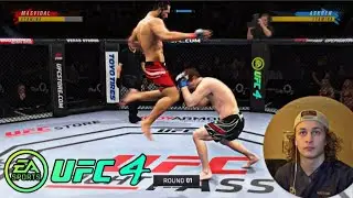 Using Jorge Masvidal till I Get Flying Knee Ko UFC 4