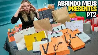 ABRINDO MEUS PRESENTES DE ANIVERSÁRIO DE 15 ANOS! parte 2