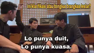 Trio gesrek bercerita, lama ga ngumpul gini.