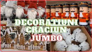 Decoratiuni de Craciun la JUMBO❄Turul magazinului❄ Haul Jumbo