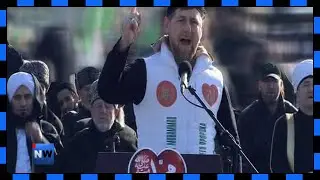 Рамзан Кадыров на митинге в Грозном 19.01.2015