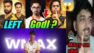 GODLIKE new player leak 😱 punk and simp left , wmax joined RNTX 🤯 