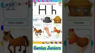 H for Hen 🐔 Learning Farm Animals | Fun Educational Video for Kids