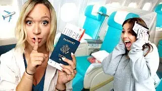 SURPRISING FRIENDS W/ FREE FIRST CLASS GREECE TICKETS!!
