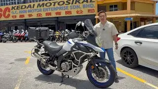 Full Loan ! 2019 Suzuki Vstrom V-strom 650 Xt Adventure Revoc Exhaust For Sales ! G.C.Ann Motor 
