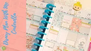 CLASSIC HAPPY PLANNER | PLAN WITH ME | Cinderella