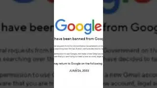 How I got banned from Google