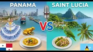 Panama vs Saint Lucia: Urban Jungle vs Island Paradise