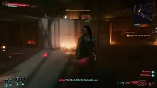 Cyberpunk 2077 - Play It Safe: Escape The Parade Grounds: Defeat Octant Drones, Talk To Takemura PS5