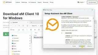(01 E-Mail) eM Client installieren und konfigurieren (Version: 13.8.2025)