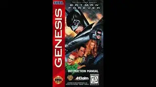 Batman Forever Soundtrack OST Sega