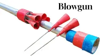 how to make a Blowgun out of Paper