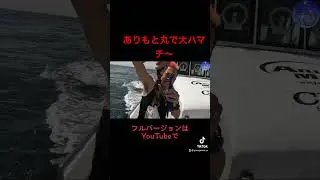 ありもと丸で大ハマチ