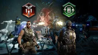 Gears 5 Master Boss Rush (2-MAN): Mac/Demolitions gameplay on Rail Line