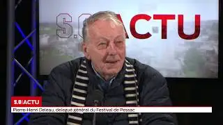 Emission sp&eacute;ciale Festival du film de Pessac   Pierre Henri Deleau