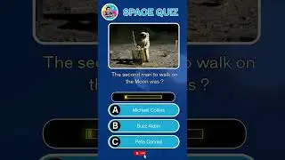 Simple Space Trivia Quiz For Everyone 🧠#spacetrivia  #simplequiz  #shorts