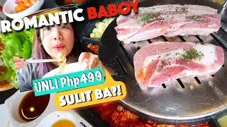 ROMANTIC BABOY UNLIMITED KOREAN GRiLL Review| HungreeCatt Eats