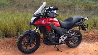 CB 500x com Pneus Off Road