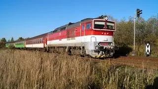 Vlaky Slovensko - Reko Okuliarniky ZSSK radu 757 v Turci