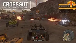 Crossout PvE Multiplayer Gameplay 2021 - PvE Battles 65 - No Commentary