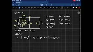 Long-Shunt DC Compound Generator (Problem 1)
