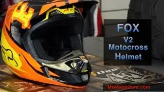 2014 FOX V2 Motocross Helmet Review by MxMegastore.com