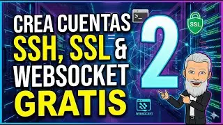 🔐 Cómo Crear Cuentas SSH, SSL y WebSocket Gratis | Paso a Paso