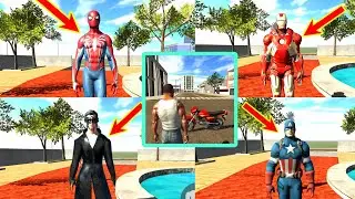 Spider Man Cheat Code in Indian bike driving 3d game || Super hero & iron man Cheat code || #ibd3d