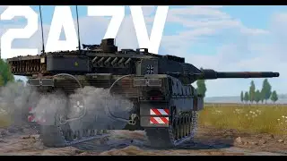 Breaking Through The LineㅣWar Thunder Leopard 2A7VㅣUHQ 4K