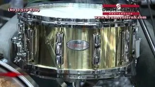 Pearl Reference Brass Shell Snare Drum 6.5x14