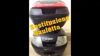 Come sostituire Bauletto Kappa con Givi, 2021, How to replace Kappa top case with Givi, 2021