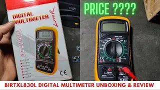 XL830L Digital Multimeter Unboxing & Review || best digital multimeter Hindi ||@300Rupee⚡⚡