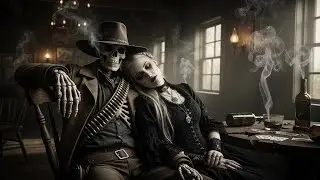 Southern Gothic Dark Country Minor Music with Outlaw Country and Haunted Midnight Mood