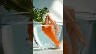&ldquo;Jab Sabzi Ban Gayi Fashion Icon 🥕✨ | Surreal Art Video&rdquo;#shorts