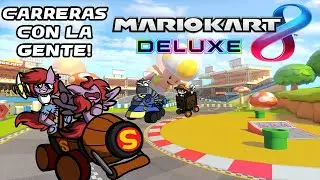 Carreras de MARIO KART 8 CON USTEDES! #Yosoysmashu