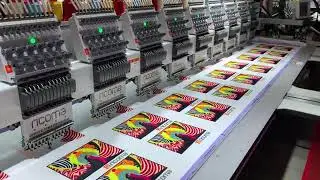 Ricoma Multi Head Flat Bed Embroidery Machine | Ricoma Australia