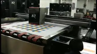 Digital corrugated board printer