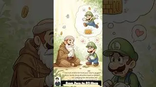 🤔 Monk Mario's EQ Lesson: Finding Wisdom! #EQ #fromzerotoeqhero @eq_man