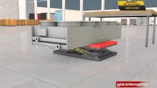 Asimato HIW2 0EU Elektrikli Tek Makaslı Platform