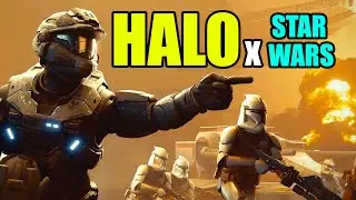 Игровой процесс Halo Star Wars Battlefront Pack
