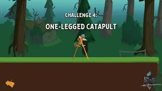 One Legged Catapult | Walk master | Strange