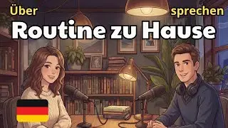 How to Describe Your Daily Routine at Home in German | Conversation Practice