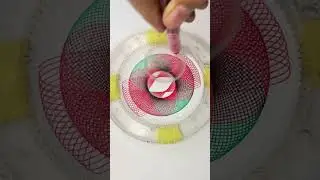 Tranquil Spirograph Creations | Relaxing ASMR Art for Calm! #spirograph #art #shorts #2024 #asmr