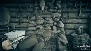 Red Dead Redemption 2 Search Cabin Paying Social Call Get Double Barrel Shotgun