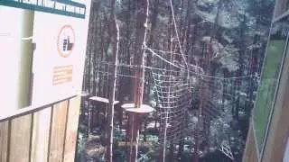 Tarzan Swing at Go Ape, Tilgate Park, Crawley
