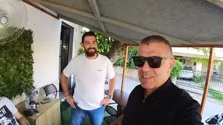 Με το Honda CB125 στην Καρδίτσα ...Μια εικόνα παπί Blitz 115 Thrust