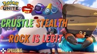 Crustle Stealth Rock Build Is SO GOOD! - Pok&eacute;mon Unite