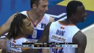 The moment when Daron Russell made history (Mornar-Barsko zlato - Zadar, 9.10.2022)