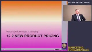 Topic 12.1 New product pricing